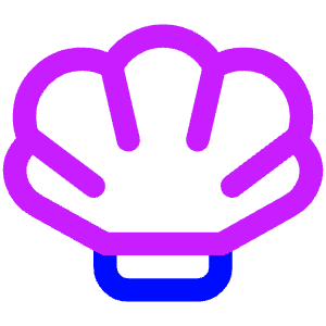 Shell Icon from Core Neon - Free Set