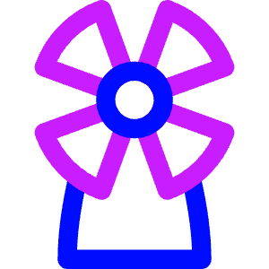 Windmill Icon from Core Neon - Free Set