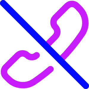 Call Hang Up Icon from Core Neon - Free Set