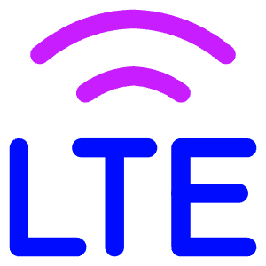 Cellular Network Lte Icon from Core Neon - Free Set