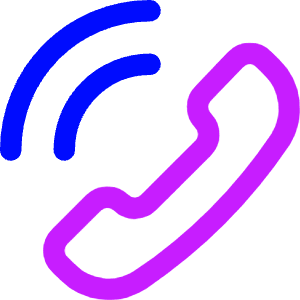 Phone Ringing 1 Icon from Core Neon - Free Set