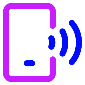 Phone Ringing 2 Icon from Core Neon - Free Set