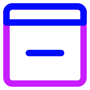 Browser Remove Icon from Core Neon - Free Set