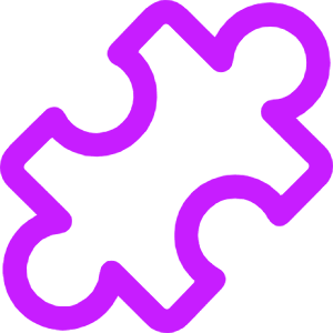 Module Puzzle 1 Icon from Core Neon - Free Set