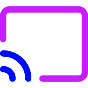 Screen Broadcast Icon from Core Neon - Free Set