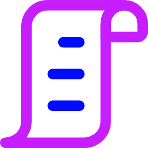Script 2 Icon from Core Neon - Free Set