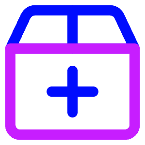 Shipment Add Icon from Core Neon - Free Set
