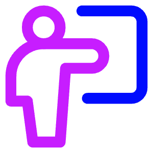 Class Lesson Icon from Core Neon - Free Set