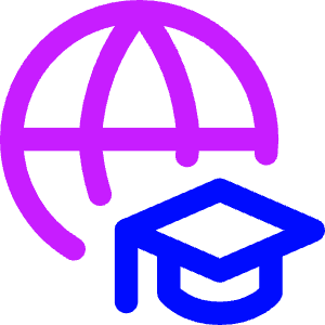 Global Learning Icon from Core Neon - Free Set
