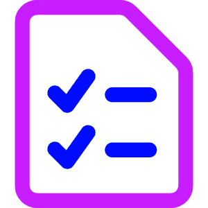 Task List Icon from Core Neon - Free Set