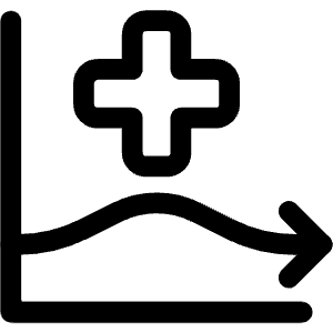 Graph Cured Stable Icon from Covid - Free Set