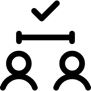 Social Distancing Correct 2 Icon from Covid - Free Set