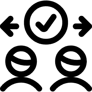 Social Distancing Correct 5 Icon from Covid - Free Set