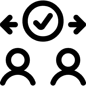 Social Distancing Correct 6 Icon from Covid - Free Set