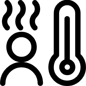 Symptoms Fever Icon from Covid - Free Set