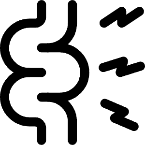 Symptoms Nausea Icon from Covid - Free Set