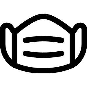 Vaccine Protection Face Mask 3 Icon from Covid - Free Set