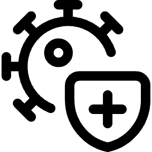 Vaccine Protection Virus Icon from Covid - Free Set