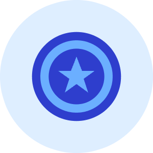 Captain Shield Icon from Kameleon Duo - Free Set