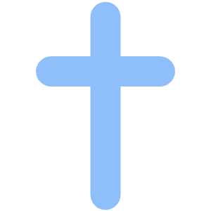 Christian Cross 2 Icon from Core Flat - Free Set