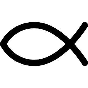 Christianity Icon from Core Line - Free Set