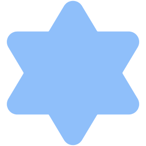 Hexagram Icon from Core Flat - Free Set