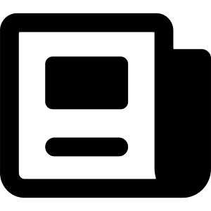 News Paper Icon from Core Remix - Free Set