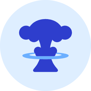 Nuclear Mushroom Icon from Kameleon Duo - Free Set