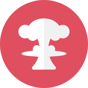 Nuclear Mushroom Icon from Kameleon Colors - Free Set