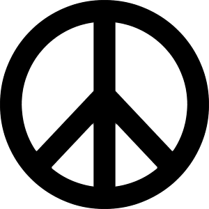 Peace Symbol Icon from Sharp Remix - Free Set