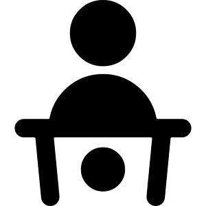 Politics Speech Icon from Core Remix - Free Set