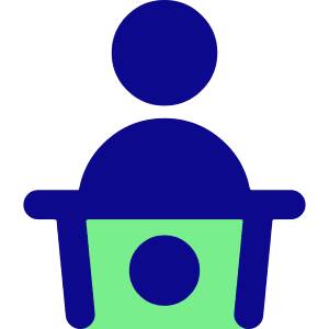 Politics Speech Icon from Core Pop - Free Set