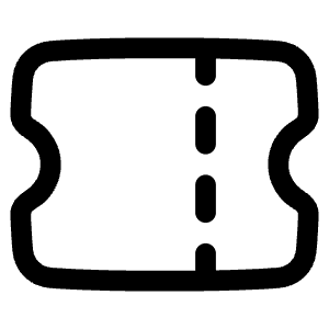 Ticket 1 Icon from Plump Line - Free Set