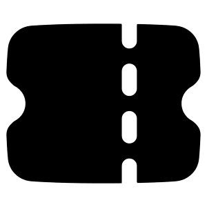 Ticket 1 Icon from Plump Solid - Free Set