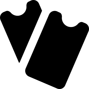 Tickets Icon from Core Solid - Free Set