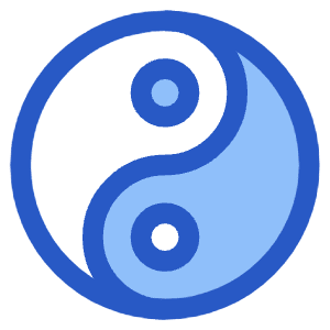Yin Yang Symbol Icon from Plump Duo - Free Set