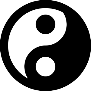 Yin Yang Symbol Icon from Core Remix - Free Set