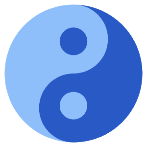 Yin Yang Symbol Icon from Plump Flat - Free Set