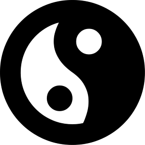 Yin Yang Symbol Icon from Core Solid - Free Set