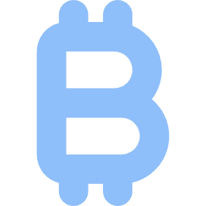Bitcoin Icon from Core Flat Set