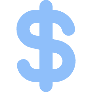 Dollar Icon from Core Flat Set