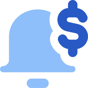 Price Alert Icon from Core Flat Set