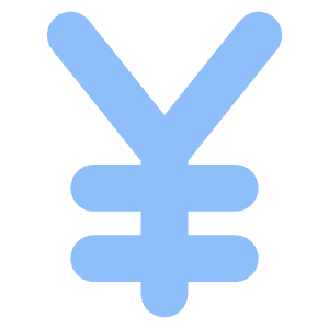 Yuan Yen Icon from Core Flat Set