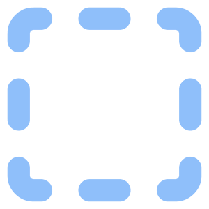 Select Square Area 1 Icon from Core Flat Set