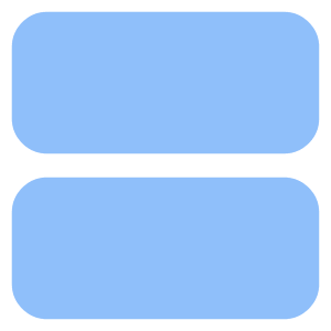 Dashboard Horizontal Rectangle Icon from Core Flat Set