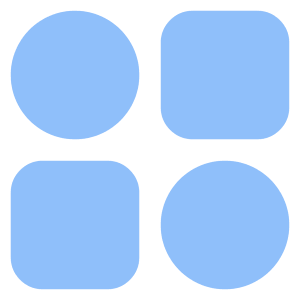 Dashboard Mix Circle Square 1 Icon from Core Flat Set