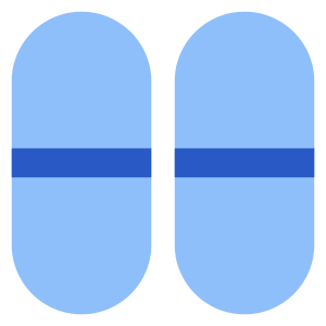 Dashboard Vertical Pills Half Icon from Core Flat Set