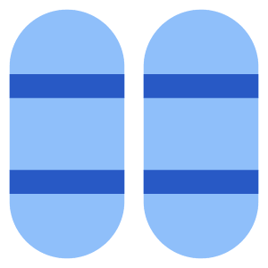 Dashboard Vertical Pills Thirds Icon from Core Flat Set