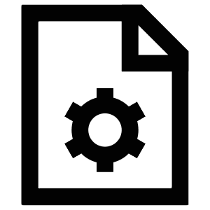 File Settings Icon from Atlas Line Set