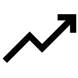 Increase Arrow Up Icon from Atlas Line Set